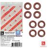 ROSTECO 21390 Кольцо уплотнительное форсунки (8 шт) FPM
