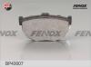 FENOX BP43007 Колодки дисковые задние, 4 шт.