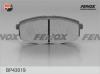 FENOX BP43019 Колодки дисковые передние, 4 шт.