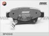 FENOX BP43040 КОЛОДКА ТОРМОЗНАЯ ДИСКОВАЯ