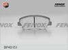 FENOX BP43151 Комплект тормозных колодок, дисковый тормоз