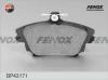FENOX BP43171 Комплект тормозных колодок, дисковый тормоз
