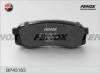 FENOX BP43183 Колодки тормозные дисковые