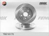 FENOX TB218170 Диск тормозной задний Toyota Avensis, 1.6-2.2D, 08- TB218170