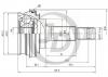 JD JCT0047A Шрус внешний JCV-TO10A48