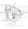 JD JCT0163A ШРУС внешний ABS