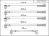 CARGEN 2108370708010CR Провода в/в ВАЗ 2108 карбюратор силиконовые Cargen