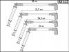 CARGEN AX112 Провода в/в Ford Focus I двс Duratec (Zetec Roscam, CDDA) 1.6 8V, Fiesta, Fusion 1.3 01- CARGEN