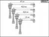 CARGEN AX117 Провода в/в Hyundai Accent 1,5-1,6 DOHC, Getz 1,4-1,6 CARGEN