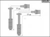 CARGEN AX129 Провод высоковольтный MERCEDES C (W202),E (W210,A124) комплект CARGEN