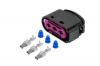 CARGEN AX6523S Разъем 1J0937773 3-х контактный к монтажному блоку VAG