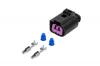 CARGEN AX6622S Разъем 1J0973772 2-х контактный аккумуляторной батареи ``+``, генератора VAG