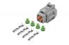 CARGEN AX6714S Разъем 61851171 4-х контактный к вентилятору радиатора Nissan Murano, Tiana