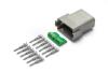 CARGEN AX81012S Разъем Deutsch DT04-12P 12-ти контактный под сечение кабеля 0.5-0.8 мм