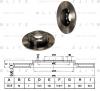 BLITZ BS0186 Диск тормозной