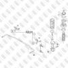 FIXAR FG0191 Втулка стабилизатора заднего
