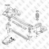 FIXAR FG0207 Сайлентблок задней балки, правый