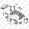 FIXAR FG0211 Сайлентблок подрамника зад.