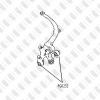 FIXAR FG0252 FG0252_сайлентблок рычага!\ Chevrolet Epica 07&gt;