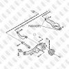 FIXAR FG0263 FG0263_к-кт сайлентблоков рычага! 2 шт.\ Mazda 3 03&gt;