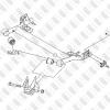 FIXAR FG0276 Сайлентблок задней балки