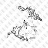 FIXAR FG0283 Сайлентблок переднего рычага,задний