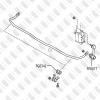 FIXAR FG0341 FG0341_втулка стабилизатора!\ Mazda 323 98&gt;