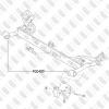 FIXAR FG0409 Сайлентблок задней балки