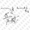 FIXAR FG0463 Сайлентблок переднего рычага