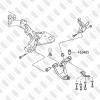 FIXAR FG0485 Сайлентблок переднего рычага, задний