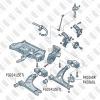 FIXAR FK0268R FK0268R_опора шаровая правая!\ Audi A3 03&gt;