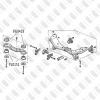 FIXAR FL0151 FL0151_сайлентблок опоры заднего дифференциала!\ Honda CR-V 95&gt;