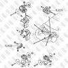 FIXAR FL0158 FL0158_подушка ДВС!\ Mitsubishi Galant 96&gt;