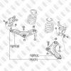 FIXAR FQ0921R FQ0921R_рычаг передней подвески правый!\ Renault Fluence/Megane/Scenic 08&gt;