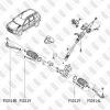 FIXAR FS0514L Наконечник рулевой тяги L перед.