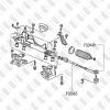 FIXAR FS0949 Наконечник рулевой Honda CR-V 06- Fixar левый/правый