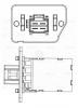 LUZAR LFR0865 LFR 0865_резистор вентилятора отопителя!\KIA Ceed 12&gt;