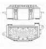 LUZAR LFR1880 LFR 1880_резистор вентилятора отопителя!\ Audi A4 08&gt;