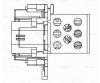 LUZAR LFR20308 LFR 20308_резистор э/вентилятора охлаждения!разъемы сверху, 7,5A/21A/ Peugeot 307/308,Citroen C4