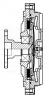 LUZAR LMC0840 LMC 0840_вискомуфта!\ Hyundai Grand Starex 07&gt;