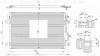 LUZAR LRAC1809 LRAC 1809_радиатор кондиционера!\ Audi A4 (B6) 00&gt;