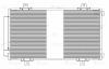 LUZAR LRAC2464 LRAC 2464_радиатор кондиционера!\ Suzuki SX4 II 13&gt;