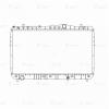 LUZAR LRC0522 LRC 0522_радиатор системы охлаждения!\Chevrolet Rezzo 00&gt;