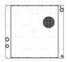 LUZAR LRC10158 LRC 10158_радиатор системы охлаждения!\ Land Rover Range Rover III 4.2/4.4i 02&gt;