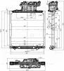 LUZAR LRC1281 LRC1281_радиатор системы охлаждения! 938х920х40\ MAN TGA 18/26 00&gt;