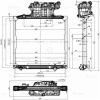 LUZAR LRC1282 LRC1282_радиатор системы охлаждения !/MAN TGA 02&amp;gt;/TGS 07&amp;gt;/TGX 07&amp;gt;