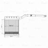 LUZAR LRH1076 LRH 1076_радиатор печки!\ Ford Focus/C-Max 1.4-2.0/1.8TDCi 04&gt;