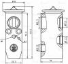LUZAR LTRV1408 LTRV 1408_клапан расширительный кондиционера!\ Nissan Teana (J32) 08&gt;