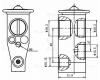 LUZAR LTRV1919 LTRV 1919_клапан расширительный кондиционера!\ Toyota Camry (XV50) 11&gt;