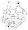 LUZAR LWP1007 LWP 1007_помпа!\ Ford Mondeo I/II/III 93&gt;/Jaguar X-Type 01&gt;